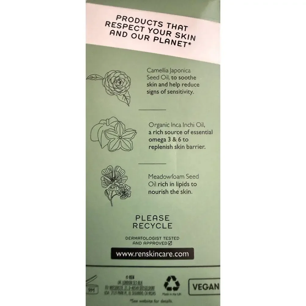 REN CLEAN SKINCARE Evercalm Barrier Support Elixir 1.02 fl oz / 30 ml NEW IN BOX - Picture 3 of 3